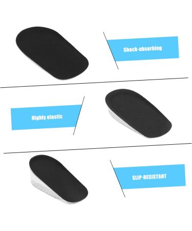 Purchase Hemoton 6 Pairs Height Increase Insoles for Men - High Elasticity Invisible Shoe Cushions for Enhanced Comfort & Lift - Buy Online on GoSupps.com