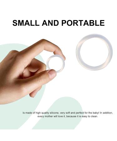 Soft Silicone Ring Adapter Clips - 10 Pack for Fish Clips & Pacifier Holders | Perfect Birthday Gift for Kids - International Shipping Available - Buy Online on GoSupps.com