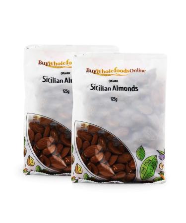Organic Sicilian Almonds 250g (BWFO)