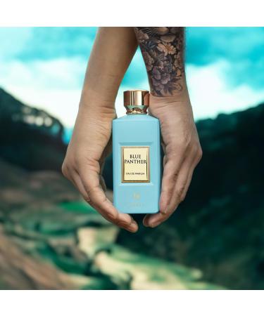 Merve Blue Panther Premium Long Lasting Fragrance Luxury Scent For Unisex | Floral Licorice Woody - Buy Online on GoSupps.com