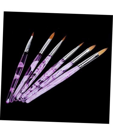 Healeved 1 Set Nail Art Crystal Cup Nail Holder Glass Dapping Dish Nails Brush Pen Container with Lid Glass Nail Cup Nail Crystal Cup Nail Painting Drawing Pens Nail Brush Painted Abs - Buy Online on GoSupps.com