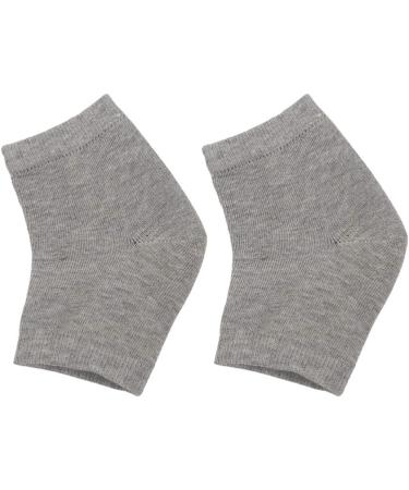 Milist Toe Gel Socks for Cracked Heels | Silicone Heel Sleeves & Moisturizing Socks for Dry Feet | Open Toe Foot Protectors - Buy Online on GoSupps.com