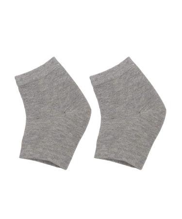 Silicone Gel Heel Socks for Cracked Heels | Moisturizer & Dry Foot Relief | High Heel Comfort Sleeves - Buy Online on GoSupps.com