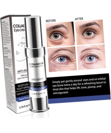 FRCOLOR 3 Pieces Hydrating Eye Cream with Collagen Aging Eye Care Against Wrinkles Dark Circles Compact Suitable for Home Strengthens Refreshes Skin Around - Buy Online on GoSupps.com