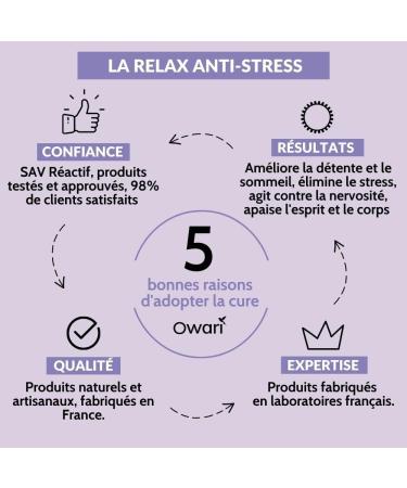  SLIMTEA Owari La Relax Anti-stress Fights Anxiety Reduces Stress Works against Nervousness Relaxing Effect Loose Tea 100 g 100% Natural Drink - Buy Online on GoSupps.com