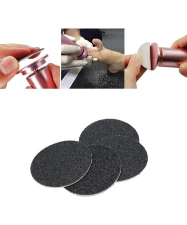 60 Pieces Replacement Sandpaper Discs for Electric Foot File Self-Adhesive Remover Tool Sandpaper Pad Disks Replaceable for Men Women Dead Cracked Hard Skin (Coarse 100 Grit) - Buy Online on GoSupps.com