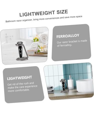 Ipetboom Razor Holder Stand for Men | Safety Razor Organizer | Stylish Vertical Storage for Straight Razors & Brushes | Perfect Grooming Accessory - Buy Online on GoSupps.com