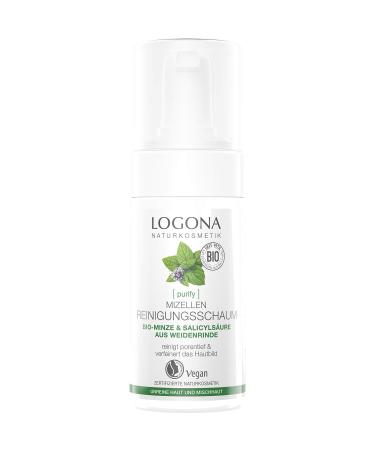 LOGOCOS Logona Classic Micellar Cleansing Foam Organic Mint 100 ml