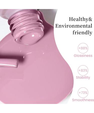 Rosarden Nail Polish Set - Nude Color Nail Polishes - Quick Dry Jelly Nail Polish - Long Lasting Jelly Nude Pink 5 Colors Nail Varnish - Oil-Based Formula Nail Polish Gift Set - No UV Needed - Buy Online on GoSupps.com