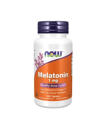 Now Foods Melatonin 1 mg 100 Tablets