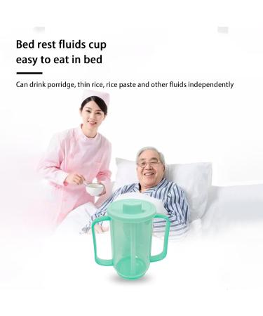Adult Sippy Cups for Elderly | Spill-Proof Drinking Sippy Cup Clear Scale Drinking Supplies for The Elderly Maternity and Patient Troonz - Buy Online on GoSupps.com