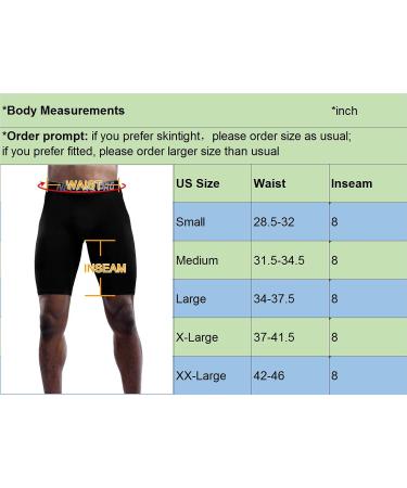 NELEUS Men's 3-Pack Performance Compression Shorts Large 6028 - Black - Buy Online on GoSupps.com