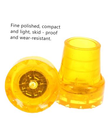 Lurrose 6-Pack Anti-Slip Crutch Pads | Rubber Tips for Hiking Sticks & Walking Sticks | Space Protection for Better Grip - Buy Online on GoSupps.com