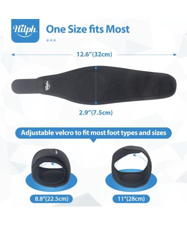 Buy Hilph Copper Foot Vault Bandages for Plantar Fasciitis & Heel Spur Relief | Compression Midfoot Gel Bandages - 1 Pair - Buy Online on GoSupps.com