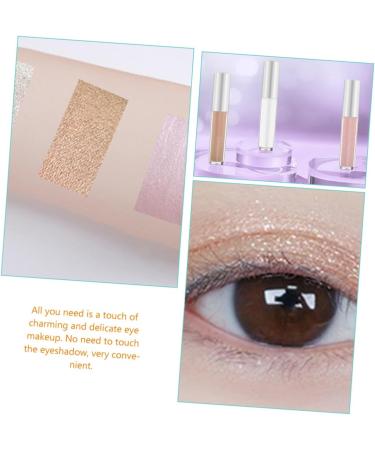 Mikinona 3pcs Polarized Monochrome Eyeshadow Sparkle Eyeshadow Liquid Glitter Eyeshadow Makeup Stuff Plastic - Buy Online on GoSupps.com