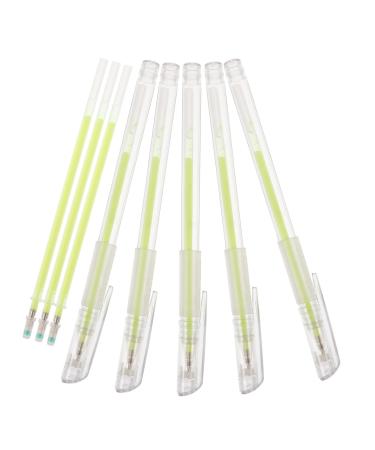 Outanaya 5pcs Beauty Spot Eyebrow Pen Pen Waterproof White Markers Medical Plastic