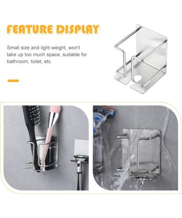 IPetBoom 2-Pack Razor Hooker Electrorasiser Holder - Rustproof Metal Wall Organizer for Electric Shaver & Razor - Buy Online on GoSupps.com