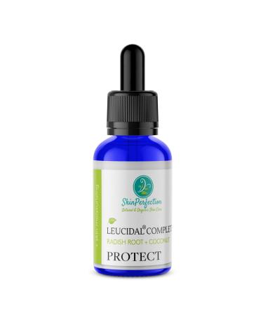 Skin Perfection Leucidal Complete Protection Synthetic Preservative Alternative Radish Root Liquid + Coconut Peptide Bioferment Lactic Acid Lotion Making Cosmetics (0.5 oz)