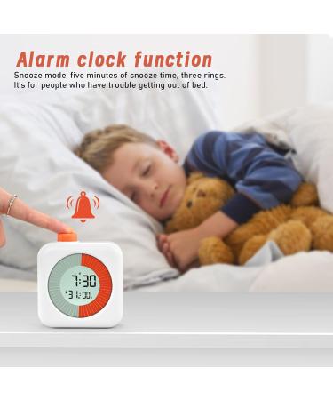EooCoo Visueller Timer - White | International Shipping Available - Perfect for Home & Office Use - Buy Online on GoSupps.com