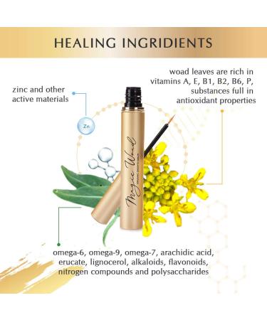 Organic Eyelash & Eyebrow Growth Serum - Enhancing Formula | Shop Now - Buy Online on GoSupps.com