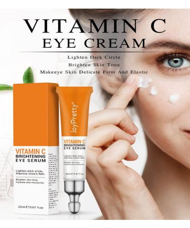 Cynamus Eye Cream - Natural Vitamin C Brightening & Anti-Aging for Dark Circles Fine Lines & Wrinkles | 20ml - Buy Online on GoSupps.com