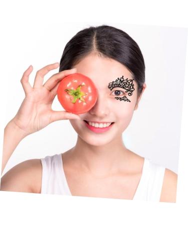 VINTORKY 3 Pairs Lace Eyeliner Stickers Makeup Eye Halloween Eye Eyeshadow Glitter Liner for Eyes Paper - Buy Online on GoSupps.com