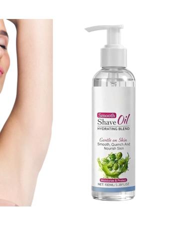 JINGLING JINGLING Women's Shaving Oil | Moisturizing Non-Greasy 100ml Skin and Body Care Post-Hair Removal Oil | For Dry Sensitive Skin Ingrown Hair Prevention Daily Use Bikini Area