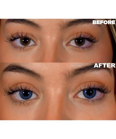 Buy Design Lens Blue Contact Lenses - Natural 1.00 Dioptria Monthly - Includes Storage Case - Buy Online on GoSupps.com