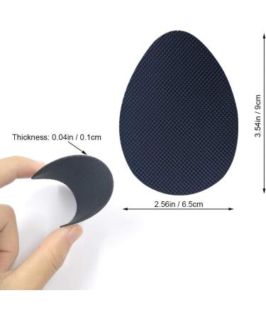 10 Pairs Self-Adhesive Anti-Slip Stick Pad for High Heels - Skid Proof Sole Sticker (Black) - Buy Online on GoSupps.com