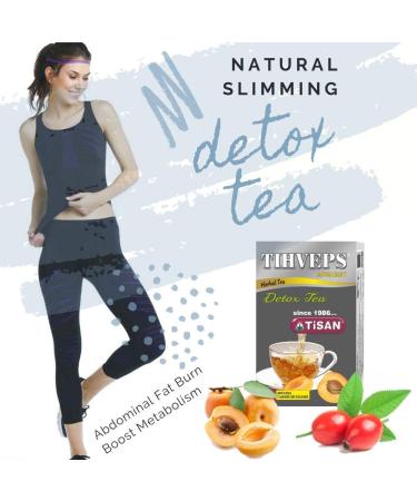 Organic Slimming & Detox Tea - Natural Weight Loss and Cleansing Blend - Buy Online on GoSupps.com