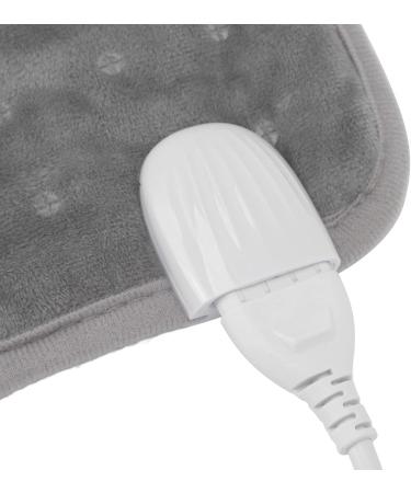 FDIT Electrical Heating Blanket - 3 Timing Modes LCD Display 6-Speed Electric Heating Mat for Bedrooms & Living Rooms (EU Plug 220-240V) - Gray - Buy Online on GoSupps.com