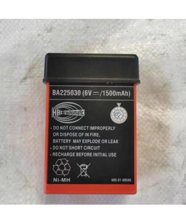 15 Pack 6V 1500mAh BA225030 Ni-Mh Rechargeable Batteries for HBC Radiomatic & Crane Remote Control - International Shipping Available - Buy Online on GoSupps.com