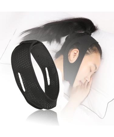 Anti Snoring Chin Strap for CPAP Users Most Effective Snoring Solution Snore Stopper Reducing Relief Sleep Aids Adjustable and Breathable Stop Snoring Head Band for Snoring Mouth Breather