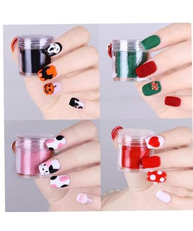 10ml Velvet Flocking Powder Nail Art Polish for Women | Manicure Tools | Random Color - Buy Online on GoSupps.com