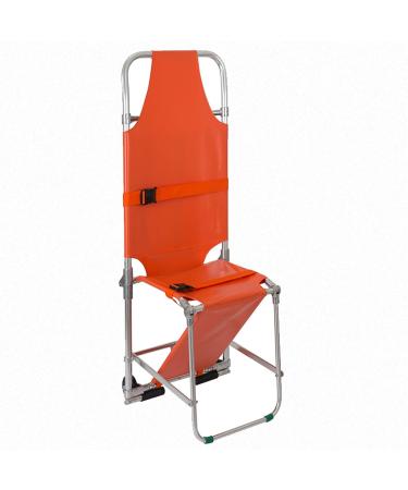 Foldable Stretcher Aluminum Alloy Medical Emergency Bed Transfer Tables with Seat and Wheels/Simple Ambulance Stretcher Cart - Buy Online on GoSupps.com