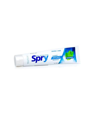 Spry Peppermint Toothpaste 5 Oz â€“ Natural Dental Care & Fresh Breath - Buy Online on GoSupps.com