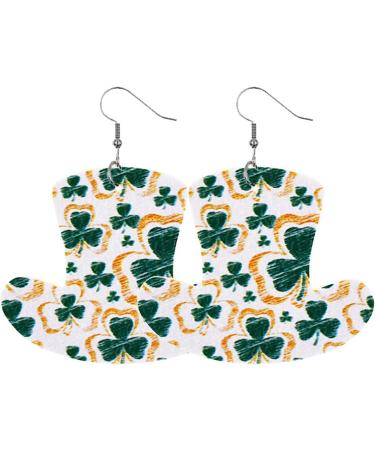 Feyley Earrings | 8 Pairs of Hat-Shaped Dangle Earrings | Perfect Women's Jewelry Gift for St. Patrick's Day - Buy Online on GoSupps.com