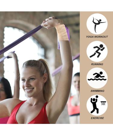 Healeved 4 Rolls Athletic Sports Tape | Breathable Wrist & Racket Wrap for Tennis & Badminton - International Shipping Available - Buy Online on GoSupps.com