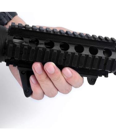 SBGJMY AFG-1 AFG-2 Angular Front Air Force Gripper | Slipproof Triangular Handle for 20mm Picatinny Rail - Black - Buy Online on GoSupps.com