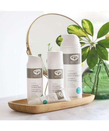 Green People Perfume-Free Eye Cream 10ml | Organic Anti-Aging Moisturizer for Sensitive Skin | Vegan & Paraben-Free | Gentle Eye Care - Buy Online on GoSupps.com