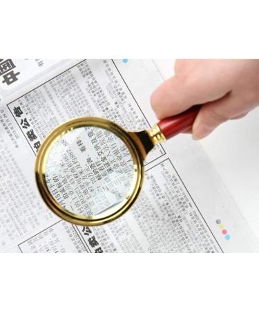 Metal Magnifier Child Elderly Reading Magnifier Spot Check Magnifier Handheld Portable Magnifier Made in China - Buy Online on GoSupps.com