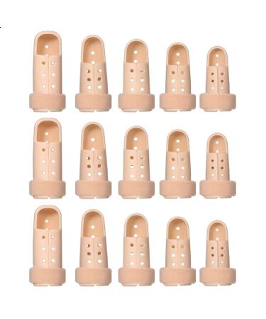 Havenport 15 Pcs Finger Splint Brace, Mallet Finger Splints Pinky, Plastic Finger Protector Support for Arthritis Basketball, Adjustable Finger Immobilizer for Broken Finger Joint Fracture Pain - Buy Online on GoSupps.com