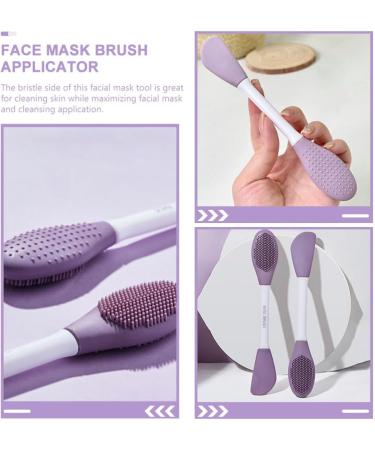FOMIYES Total Cleanse Desintoxica Easy Clean Beauty Facial Applicator Brush Tool Facial Cleanser Tool Tools Applicator Cleanser Brush Double Head Mud Film Detergent - Buy Online on GoSupps.com