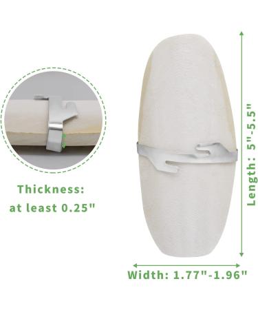 Jmxu's 5 -5.5 Bird Cuttlebone with Metal Holder | 6 Pack Natural Calcium for Parakeets, Parrots, Cockatiels, Budgies | Chewing Cuttlefish Bone for Sharp Beaks - Buy Online on GoSupps.com