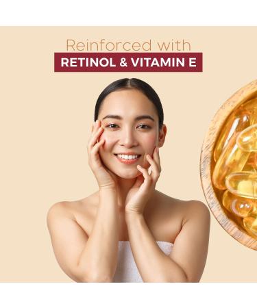 Retinol & Vitamin E Under Eye Patches - Anti-Aging Wrinkle Reducing Cruelty-Free Korean Skin Care - 5 Pairs for All Skin Types - Buy Online on GoSupps.com