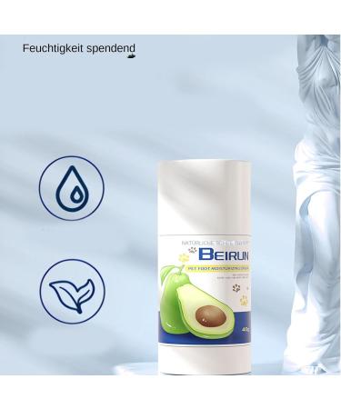 Moisturizing balm for dog paws - Natural moisturizing balm for protecting dog paws - 40 g - Effective foot care for pets - Paw balm for - Buy Online on GoSupps.com