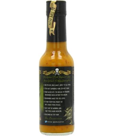 Psycho Juice | Dark Arts Wooden Chilli Sauce & Nuts Gift Set | Hot Mustard Sauce | 148ml | Psycho Nuts | Naga Covered Spicy Peanuts - Buy Online on GoSupps.com