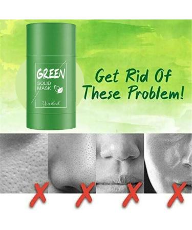 Stick Mas-k Vert Contr le de L'huile de th Vert B ton D'argile Solide Nettoyant B ton D'argile Purifiant au th Vert B ton Nettoyant Mas-k pour le Visage Hydrate Tous les - Buy Online on GoSupps.com