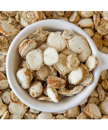 Dried Galangal Root Sand Ginger Sliced 8 Ounce - Natural NON GMO Kulinjan Alpinia Galanga - Chinese Herb Spices for Tom Yum & Tom Kha Soups - Buy Online on GoSupps.com