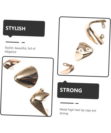3 Pairs High Heels - Stylish Pointed Toe Anti-Kick Metal Sleeve Cowboy Boots | International Shipping - Buy Online on GoSupps.com